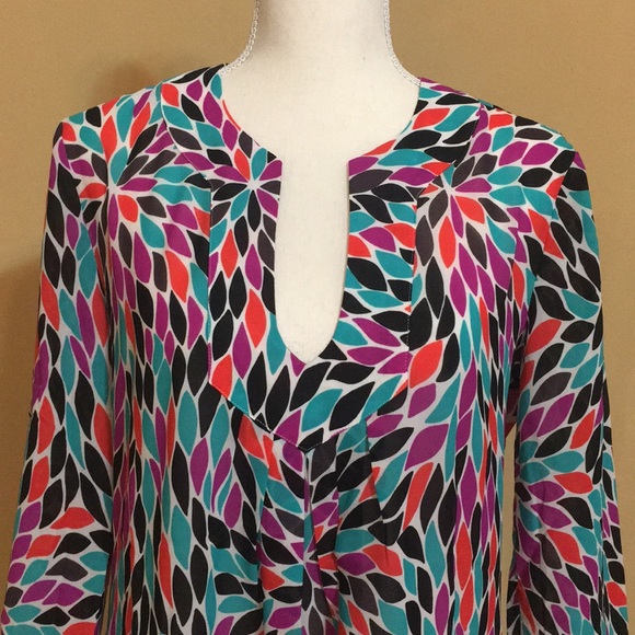 💜🧡ANITA💜🧡MULT/KAIMANA TUNIC/ SWIMSUIT COVER UP - Picture 3 of 16